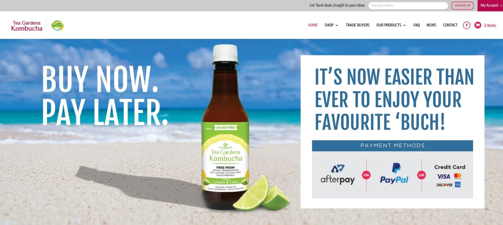 Tea Gardens Kombucha